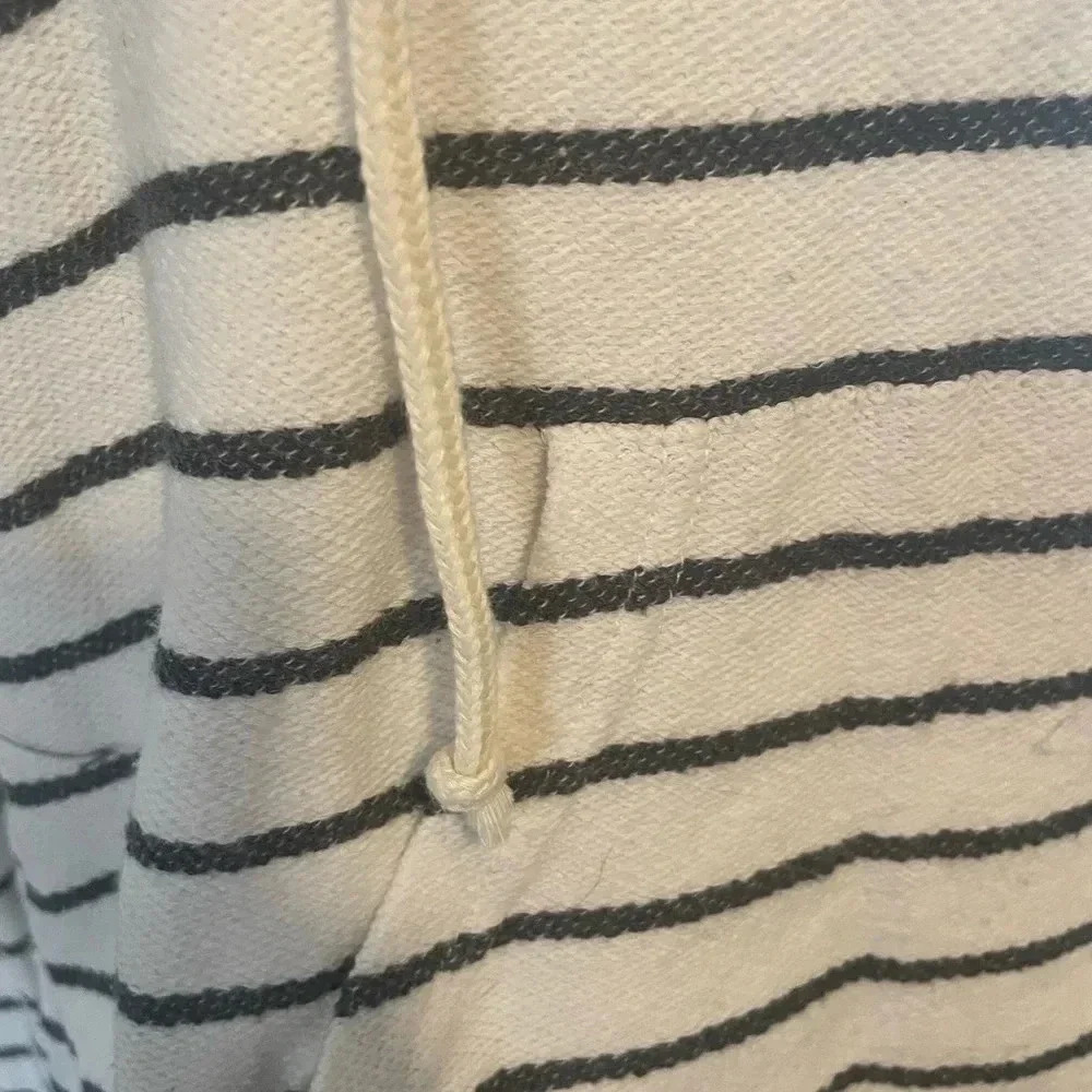 Paper Crane Anthropologie Women’s Pullover Hoodie Large Striped EUC! - Picture 3 of 5